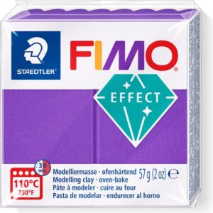 Staedtler fimo klei effect 57gr - 61 metallic lila