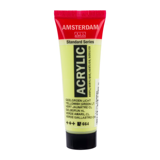 Amsterdam acryl 20ml - 664 geelgroen licht