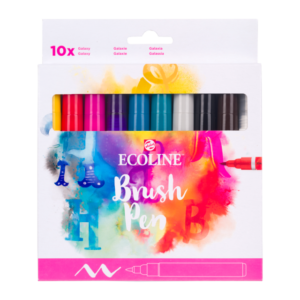 Ecoline brushpen - set 10 galaxy