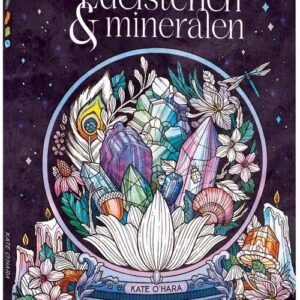 Edelstenen & mineralen kleurboek - O'Hara, Kate