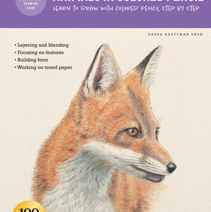 Drawing: animals in colored pencil, Debra Kauffman Yuan