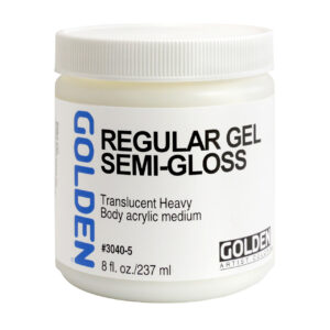 Golden regular gel semi-gloss – 237ml