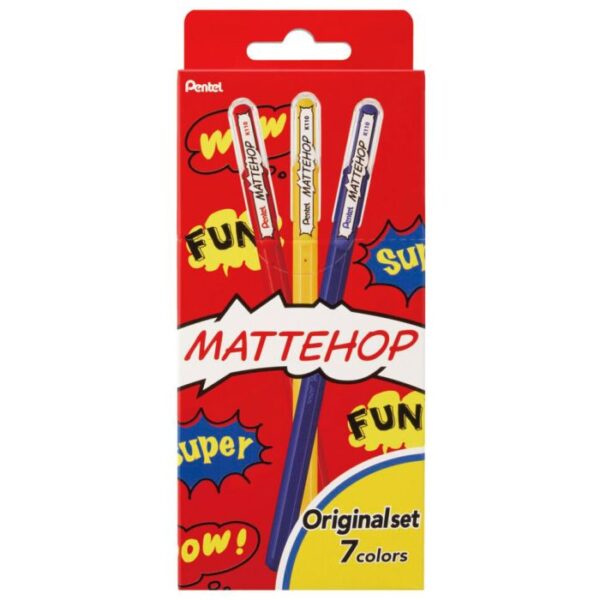 Pentel Mattehop K110 - V7STA Original Set