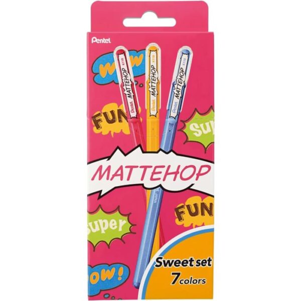 Pentel Mattehop K110 - V7STB Sweet Set