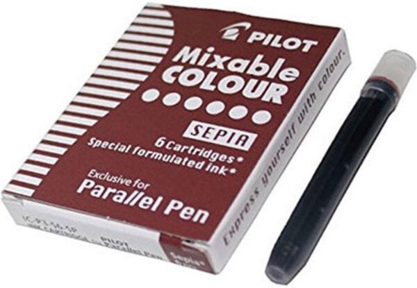 Pilot Parellel pen - vulling sepia
