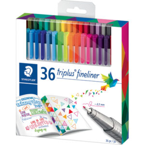 Staedtler triplus fineliner - set 36