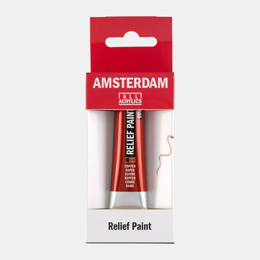 Amsterdam reliefpaint 20ml - 805 Koper