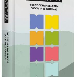 Mijn bullet journal, sticky tabs