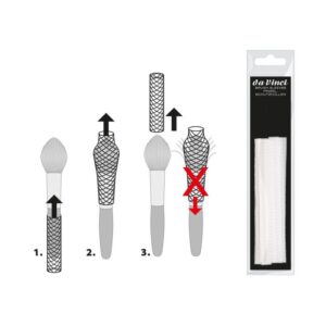 Da Vinci brush sleeves – set 4880