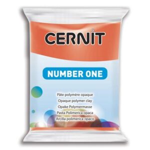 Cernit number 1 - poppy red 56gr