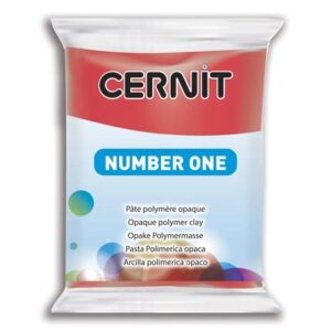 Cernit number 1 - rood 56gr