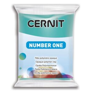 Cernit number 1 - turquoise groen 56gr