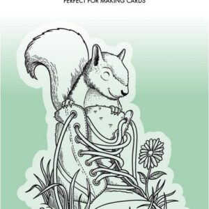 Clearstamp Studio light - 532 happy squirrel