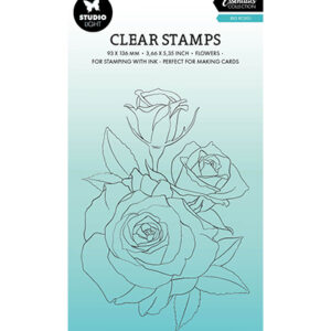 Clearstamp Studio light - 540 big roses