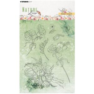 Clearstamp Studio light - 592 flower bouquet