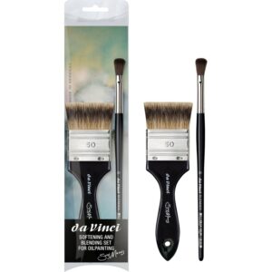 Da Vinci softening and blending set for oilpainting – set 11748