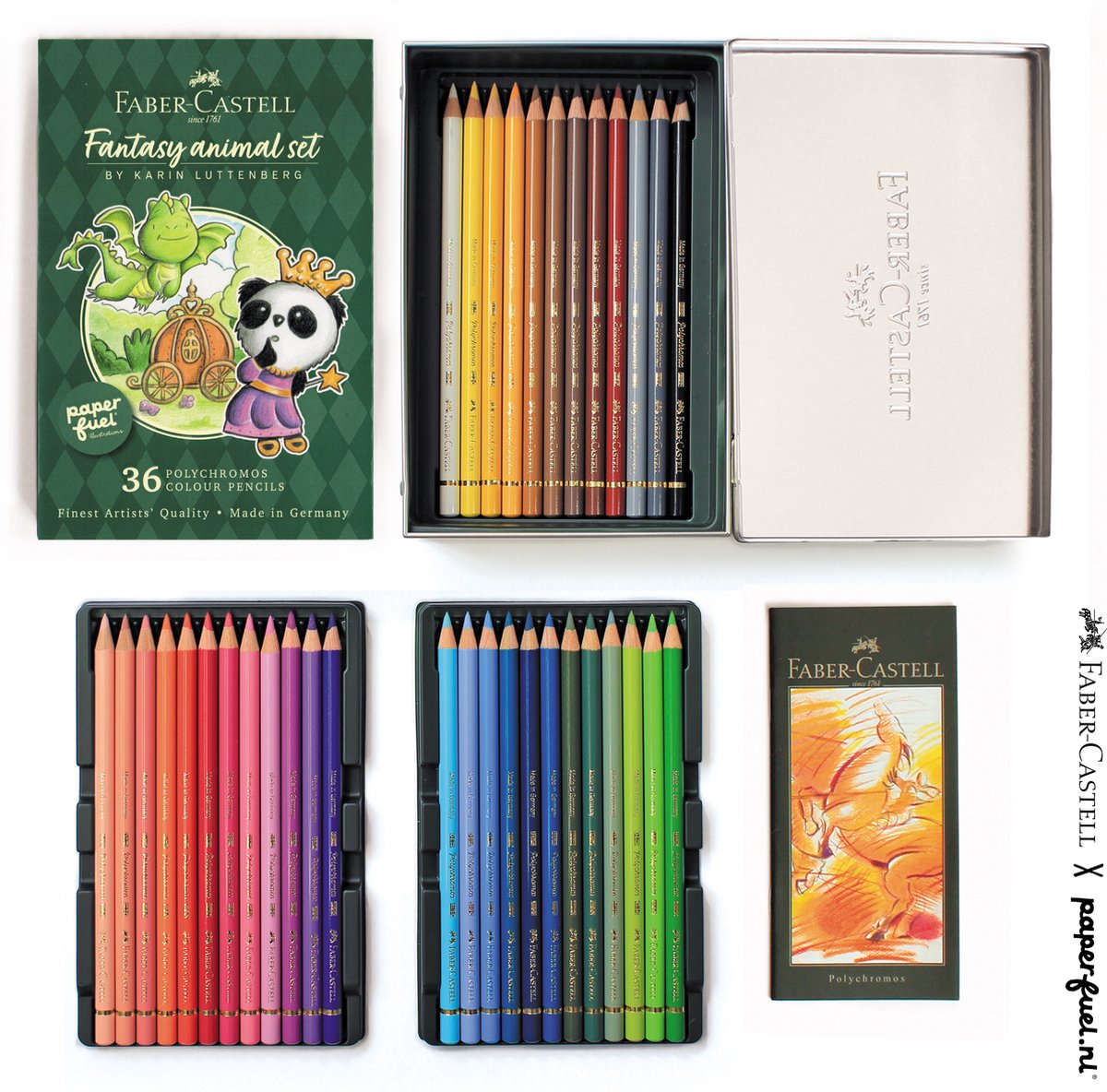 Faber-Castell Polychromos - set 36 Karin Luttenberg
