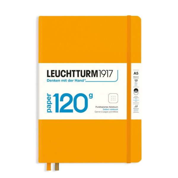 Leuchtturm1917 medium Rising Sun A5 120 grams dotted