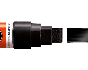 Molotow acrylmarker 15mm - 252 zwart gloss
