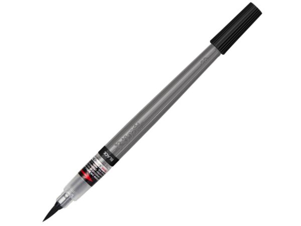 Pentel color brush pigment incl. vulling - XGFP-101X zwart