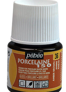 Pebeo porcelaine 150 - 36 amber brown