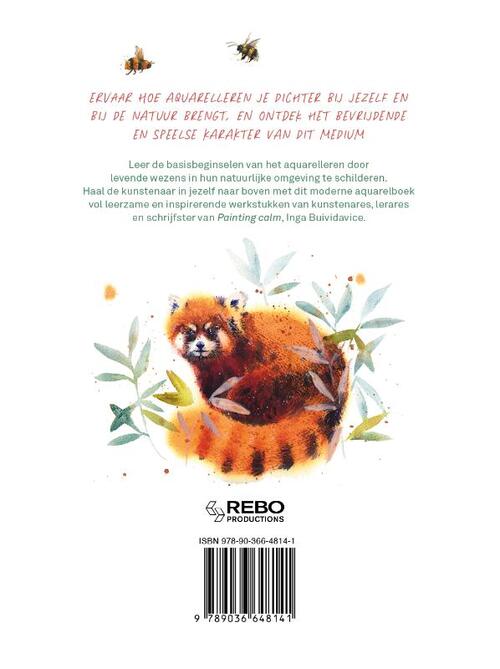 Wild watercolour Ingenaaid