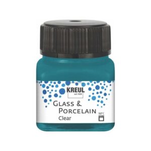 Kreul Glass & Porcelain clear - 16216 turquoise