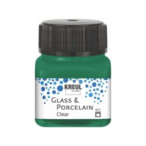 Kreul Glass & Porcelain clear - 16224 dark green