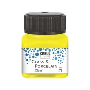 Kreul Glass & Porcelain clear - 16291 yellow