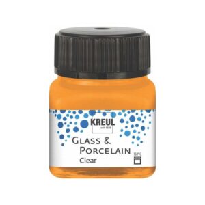 Kreul Glass & Porcelain clear - 16292 orange