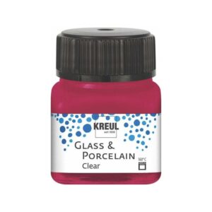 Kreul Glass & Porcelain clear - 16293 wine red