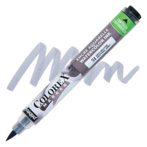 Pebeo colorex brushpen - 51 neutral grey
