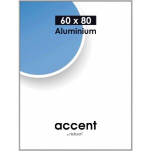 Wissellijst Nielsen Accent 60x80 - aluminium zilver glans - alleen afhalen Veenendaal