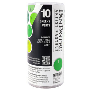 PanPastel - set 10 - greens