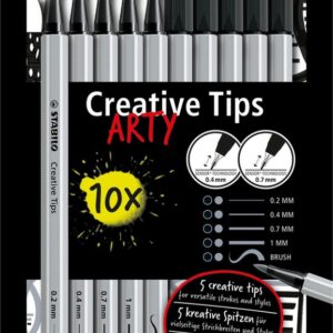 Stabilo Arty creative tips - set 10