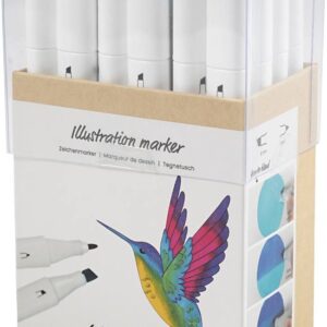 CCHobby alcoholmarker - set 24 extra kleuren