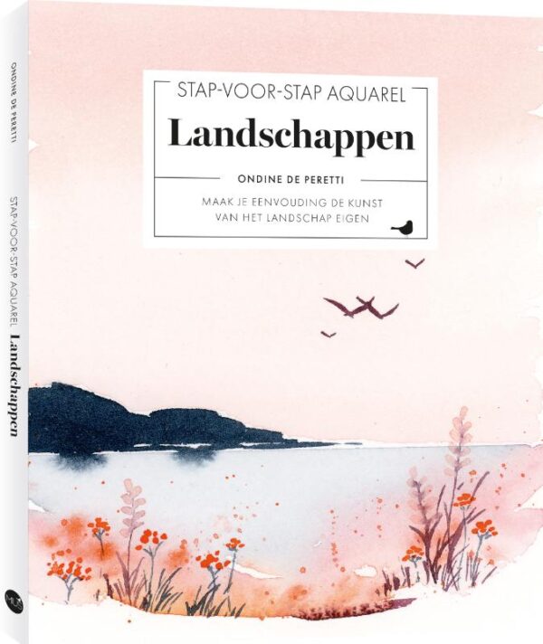 Landschappen, stap-voor-stap aquarel, Ondine de Peretti
