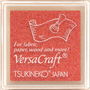 Versacraft inkpad 3 x 3 coral pink