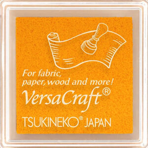 Versacraft inkpad 3 x 3 Saffron