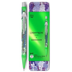 Caran d'ache 849 mechanical pencil - Germanier special edition - neon green