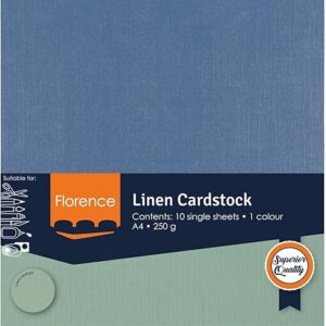 Florence linnenkarton A4 - Donkerblauw / Maritime