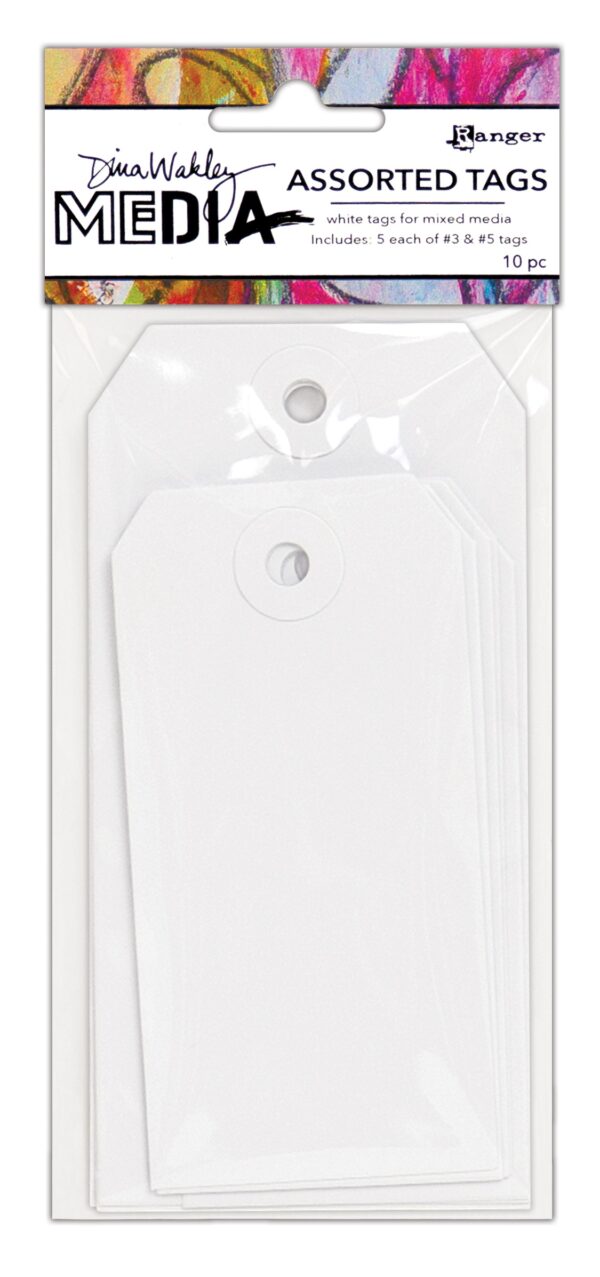 Label wit - Ranger - Dina Wakley Media 12.70x7.62cm