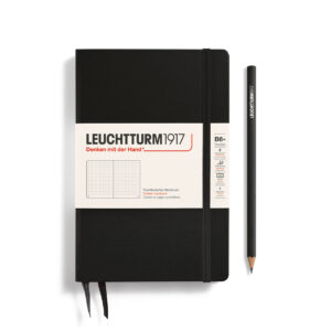 Leuchtturm1917 hard cover B6+ -Dotted- Black