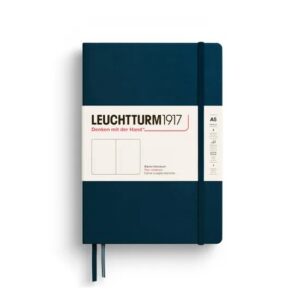 Leuchtturm1917 medium - blanco - deep sea