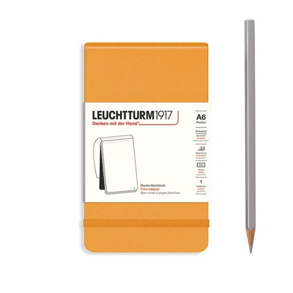 Leuchtturm1917 notepad - plain - rising sun