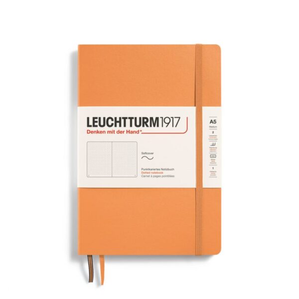 Leuchtturm1917 soft cover medium A5 - dotted - apricot