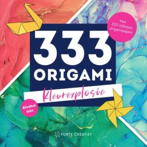 333 Origami - kleurexplosie alcoholinkt