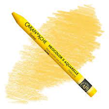 Caran d'ache neocolor 2 - 010 yellow