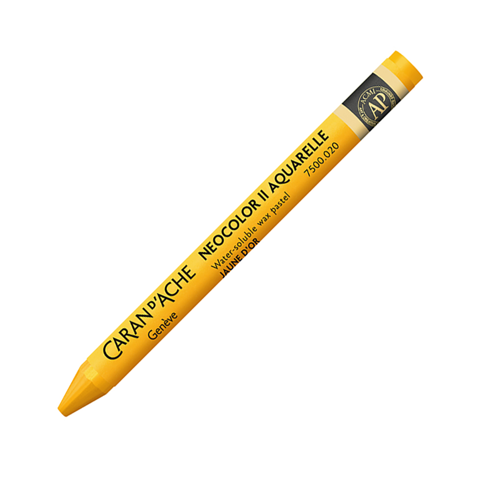 Caran d'ache neocolor 2 - 020 golden yellow