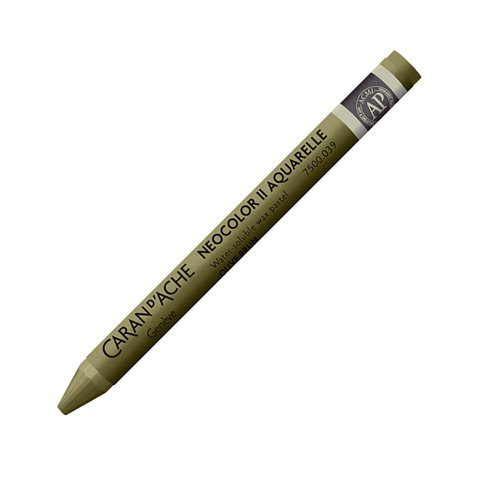 Caran d'ache neocolor 2 - 039 olive brown